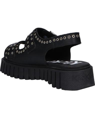 Sandalias de Mujer y Niña KICKERS 931531-50 KICK FALK SOFT COW LEATHER 8 NOIR