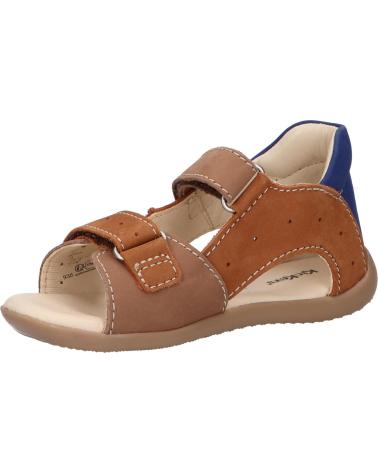 Sandali per Bambino KICKERS 785405-10 BOPING-2 GOLF NUBUCK 112 BEIGE CAMEL BLE