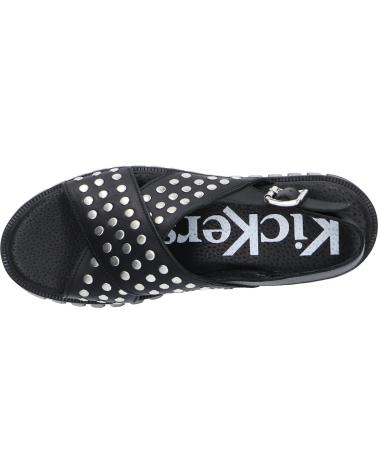 Sandalias de Mujer y Niña KICKERS 931491-50 KICK FACT COW SOFT LEATHER 8 NOIR