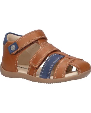 Sandalias de Niño KICKERS 927262-10 BIPOD CUIR COW A 116 CAMEL BLEU