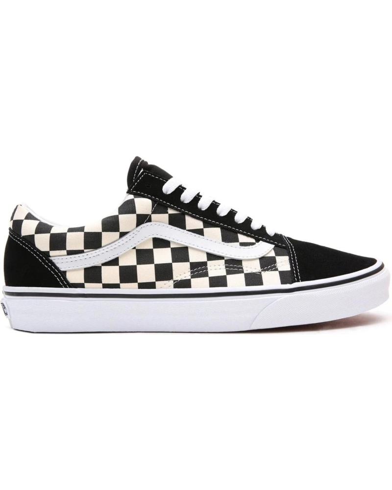 Sportif pour Femme et Homme et Fille et Garçon VANS OFF THE WALL UA OLD SKOOL NEGRO