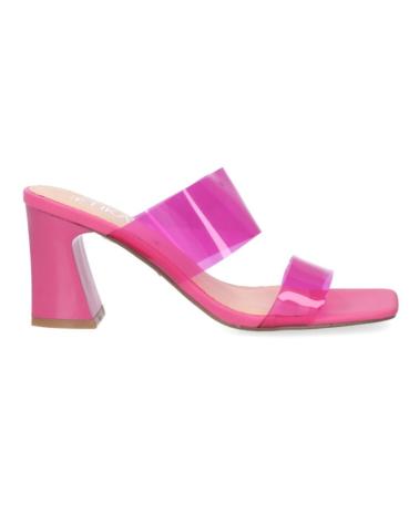 Sandalias de Mujer ETIKA ZUECO VINILO 93301 FUCSIA