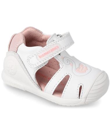 Sandalen für Mädchen BIOMECANICS SANDALIA PRIMEROS PASOS 232113 BLANCO