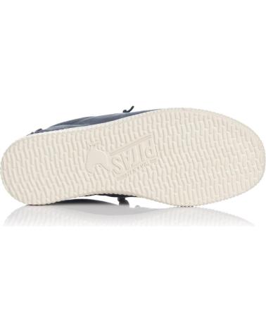 Nauticos de Hombre y Niño WALK IN PITAS ZAPATILLAS LONA WALLABI WASHED MARINO AZUL