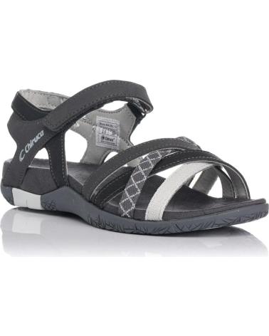 Sandali per Donna e Bambina CHIRUCA SANDALIAS PLANAS MALIBU NEGRO