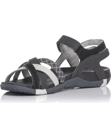 Sandali per Donna e Bambina CHIRUCA SANDALIAS PLANAS MALIBU NEGRO