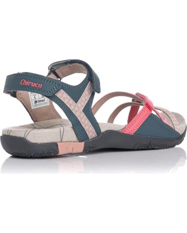 Sandali per Donna e Bambina CHIRUCA SANDALIAS PLANAS VALENCIA GRIS