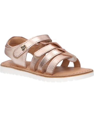 Sandalen für Damen und Mädchen KICKERS 927352-30 BRAHMIA COW METAL 13 ROSE RAINBOW
