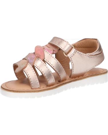 Sandalen für Damen und Mädchen KICKERS 927352-30 BRAHMIA COW METAL 13 ROSE RAINBOW