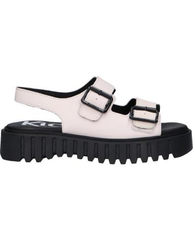 Sandalias de Mujer y Niña KICKERS 931530-50 KICK FALK SOFT COW LEATHER 3 BLANC
