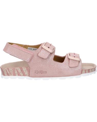 Woman and girl Sandals KICKERS 929560-30 SUNYVA 133 CUIVRE ZEBRE