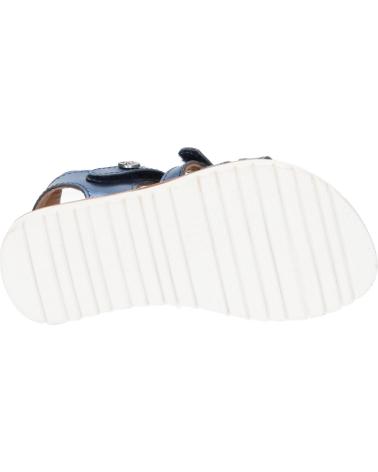 Woman and girl Sandals KICKERS 927352-30 BRAHMIA COW METAL 103 MARINE METAL RA