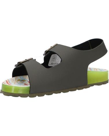 Sandali per Bambina e Bambino KICKERS 929562-30 SUNYVA 202 KAKI JAUNE SURF