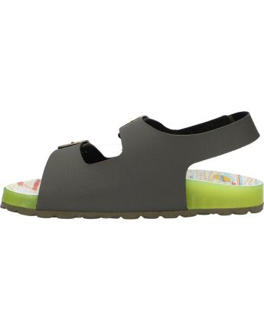 Sandali per Bambina e Bambino KICKERS 929562-30 SUNYVA 202 KAKI JAUNE SURF
