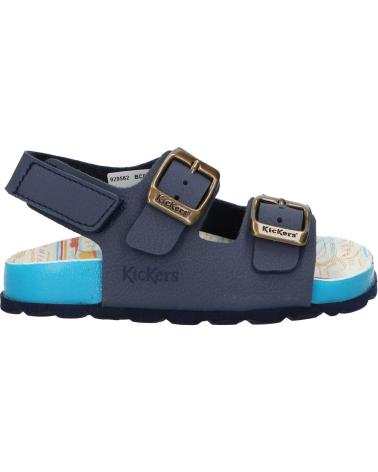 Sandalias de Niña y Niño KICKERS 929562-30 SUNYVA 102 MARINE BLEU SUR