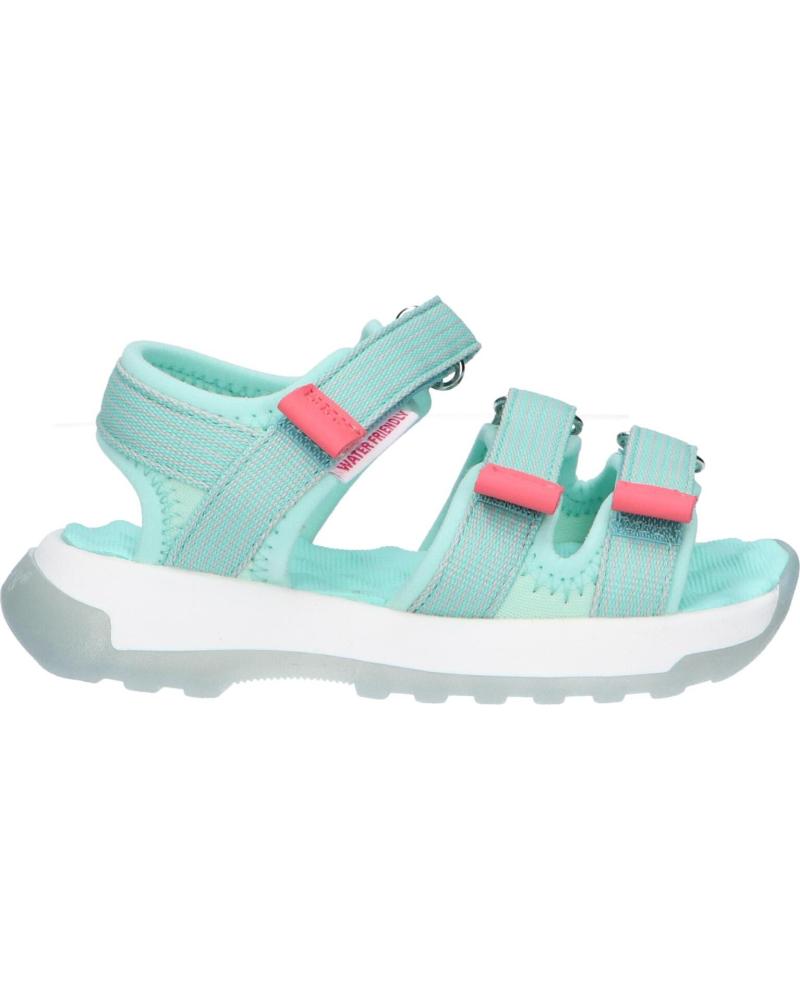 Sandalias de Niña y Niño KICKERS 928480-30 KIKCO STRAP 51 BLEU CLAIR