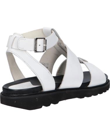 Woman and girl Sandals KICKERS 894960-50 NEOROCK CUIR VAQUETTA 3 BLANC