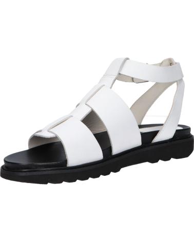 Woman and girl Sandals KICKERS 894960-50 NEOROCK CUIR VAQUETTA 3 BLANC