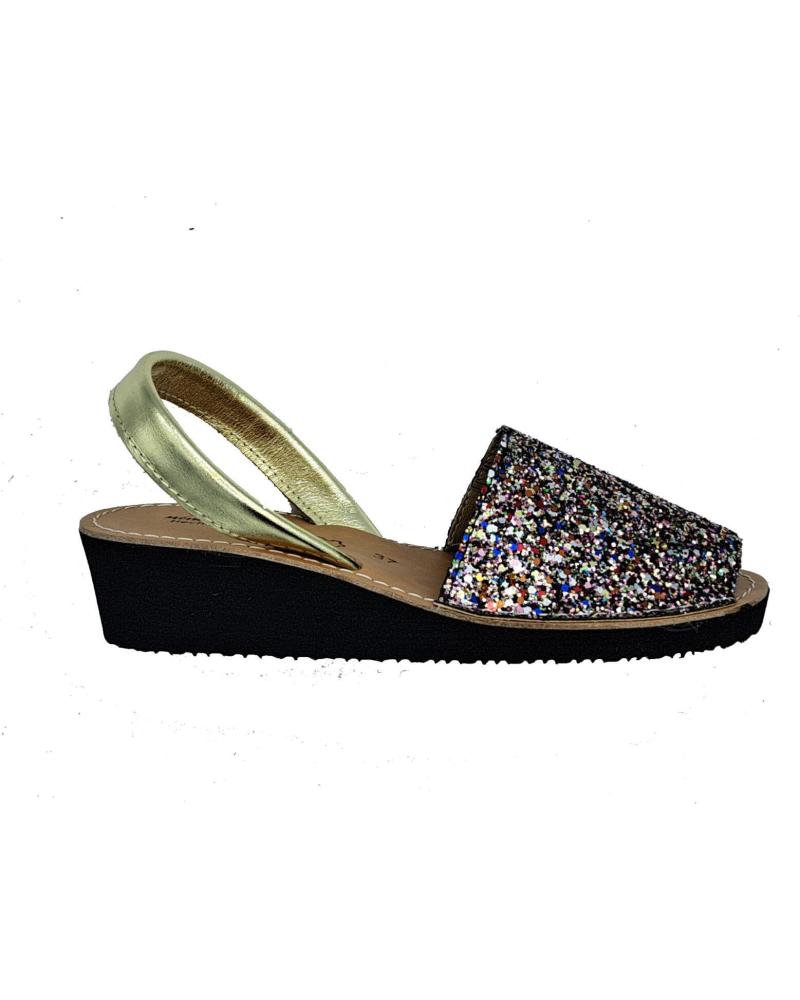 Sandali per Donna CALZADOMANIA MENORQUINA CUNA GLITTER ORO