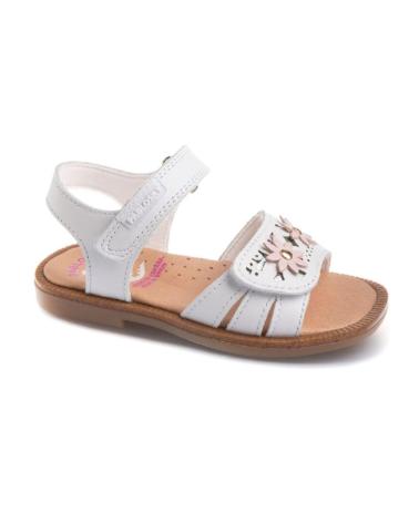 Sandali per Bambina PABLOSKY - SANDALIA VELCRO FLORES OLIMPO BLANCO