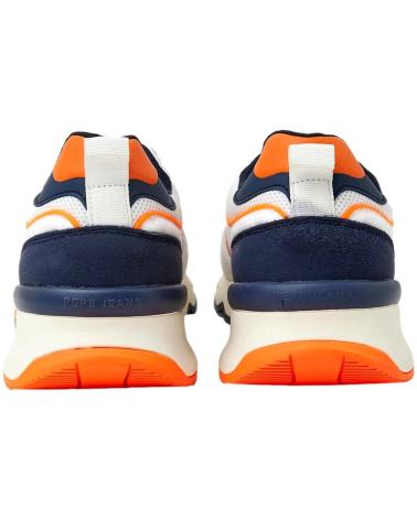 Sportschuhe für Herren PEPE JEANS ZAPATILLAS BRIT PRO NEON M WHITE