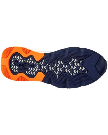 Sportschuhe für Herren PEPE JEANS ZAPATILLAS BRIT PRO NEON M WHITE