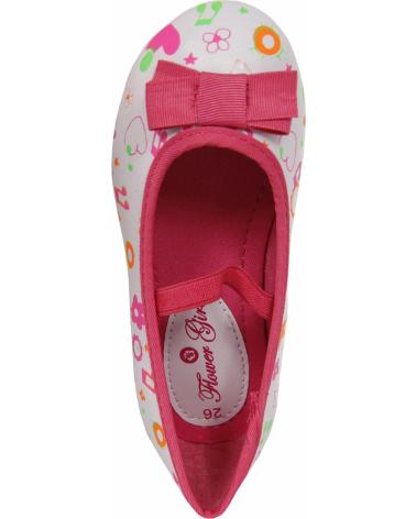Bailarinas de Niña URBAN 149200-B2040 WHITE-FUXIA
