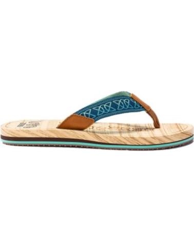 Woman Flip flops JOMA CHANCLAS BEIGE AZUL
