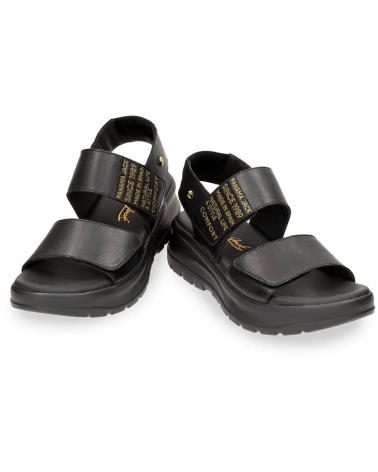 Sandalias de Mujer panama jack NOAH B1 NAPA NEGRO - BLACK