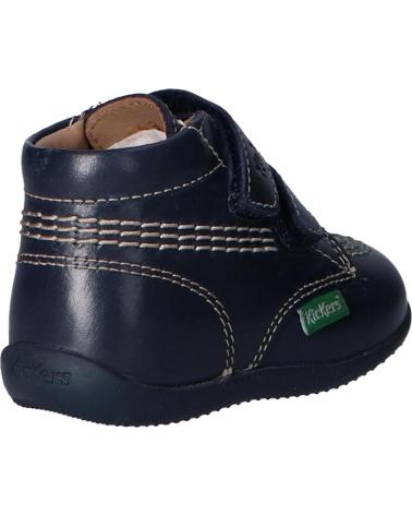 Bottines pour Garçon KICKERS 653119-10 BILLY 10 MARINE