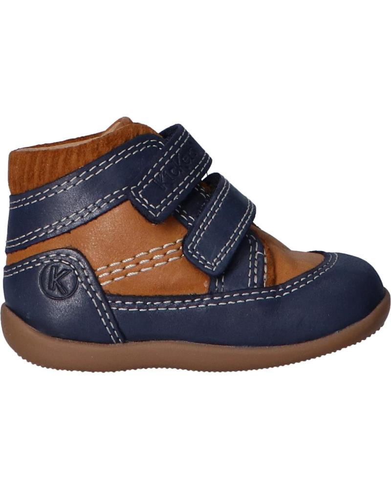 Bottines pour Garçon KICKERS 691781-10 BINS 114 CAMEL