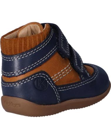 Bottines pour Garçon KICKERS 691781-10 BINS 114 CAMEL