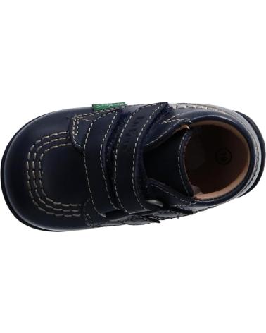 Bottines pour Garçon KICKERS 653119-10 BILLY 10 MARINE