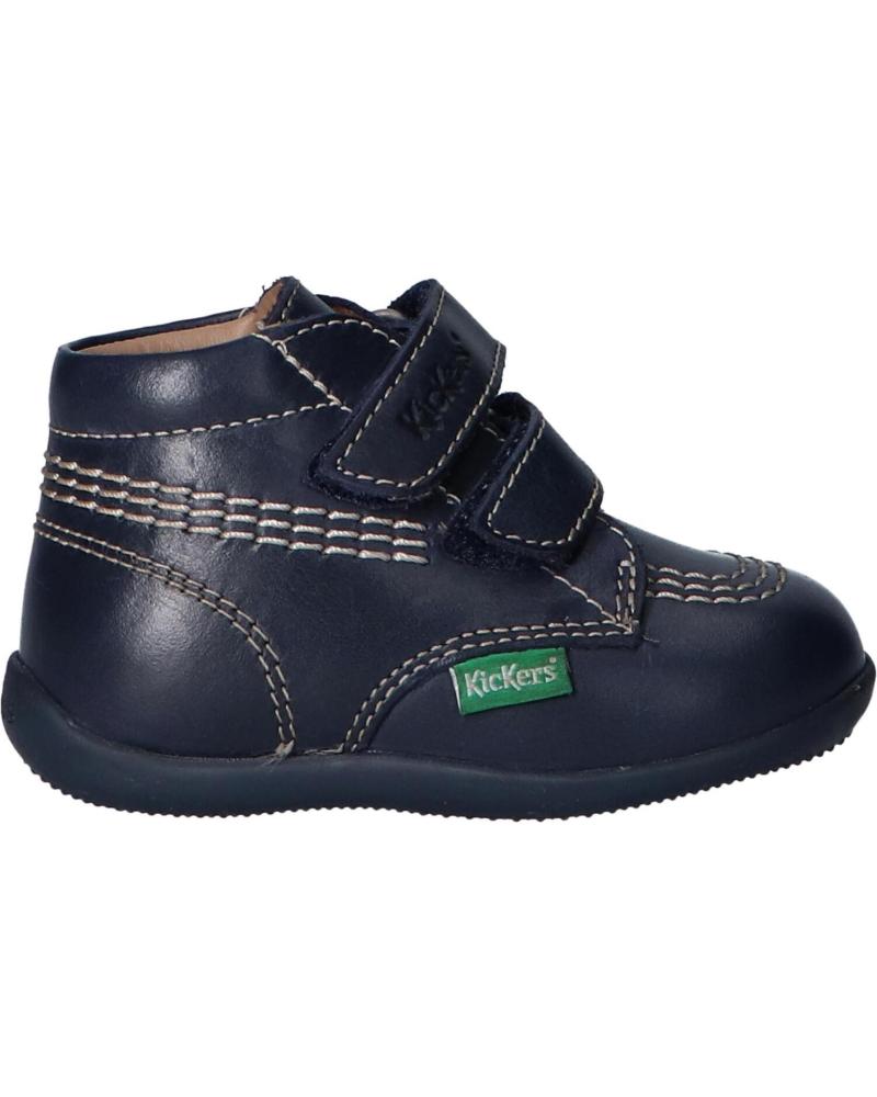 Bottines pour Garçon KICKERS 653119-10 BILLY 10 MARINE