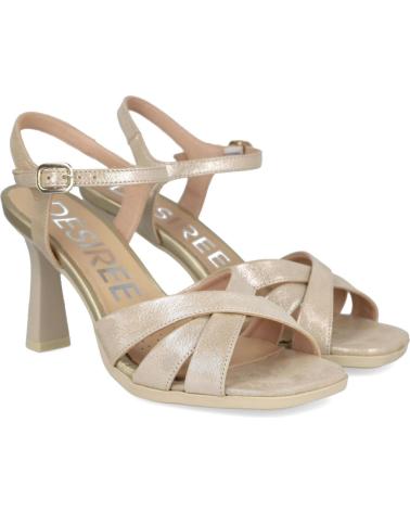 Sandali per Donna DESIREÉ DESIREE ALEXA3 SANDALIAS TACON MUJER CHAMPAGNE