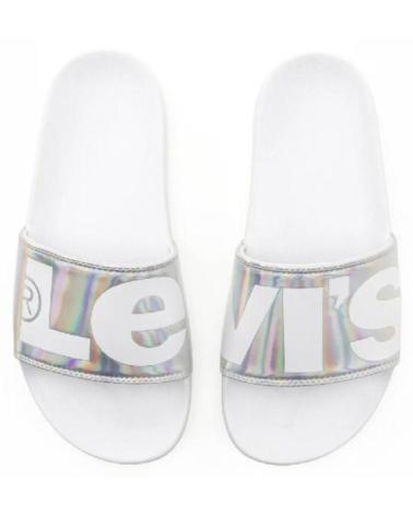Infradito per Donna LEVIS LEVI´S - CHANCLA PALA LOGO 114 SILVER