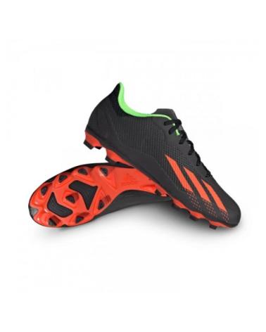BOTA DE FÚTBOL ADIDAS SPEEDPORTAL GW8493 NEGRO/NARANJA NEGRO ROJO