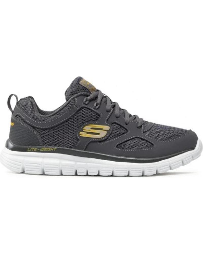 Zapatillas-Deporte-De-Hombre-SKECHERS-BURNS-AGOURA-52635-CHAR-GRIS