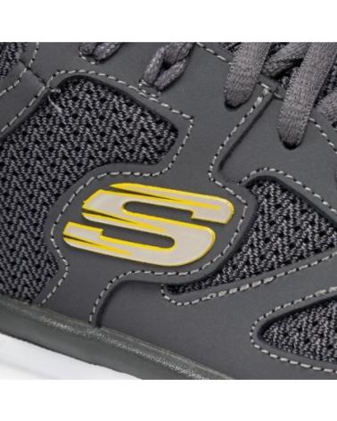 Zapatillas-Deporte-De-Hombre-SKECHERS-BURNS-AGOURA-52635-CHAR-GRIS