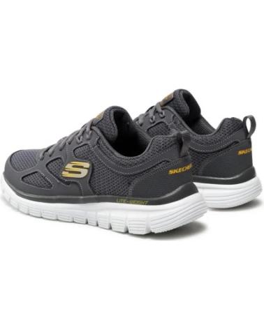 Zapatillas-Deporte-De-Hombre-SKECHERS-BURNS-AGOURA-52635-CHAR-GRIS
