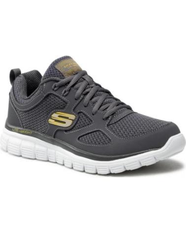 Zapatillas-Deporte-De-Hombre-SKECHERS-BURNS-AGOURA-52635-CHAR-GRIS