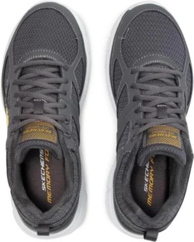 Zapatillas-Deporte-De-Hombre-SKECHERS-BURNS-AGOURA-52635-CHAR-GRIS
