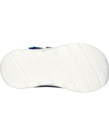 Esportes--De-Niña-SKECHERS-COMFY-FLEX-MINI-TRAINERS-407305N-NVLM-AZUL