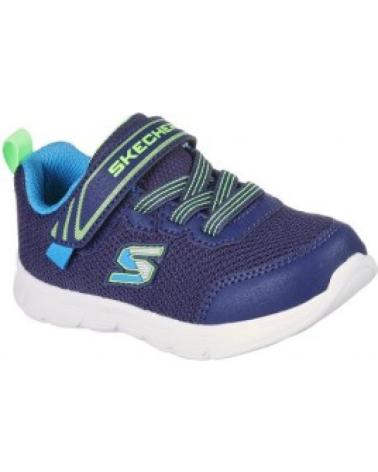 Esportes--De-Niña-SKECHERS-COMFY-FLEX-MINI-TRAINERS-407305N-NVLM-AZUL