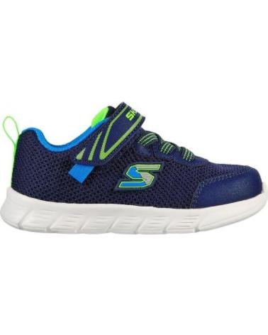 Esportes--De-Niña-SKECHERS-COMFY-FLEX-MINI-TRAINERS-407305N-NVLM-AZUL