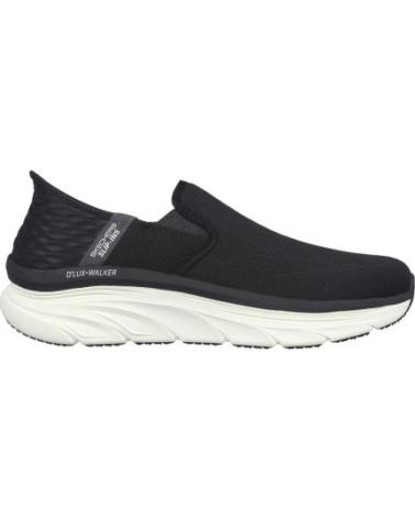 Scarpe sport per Uomo SKECHERS D LUX WALKER 232455 BLK NEGRO