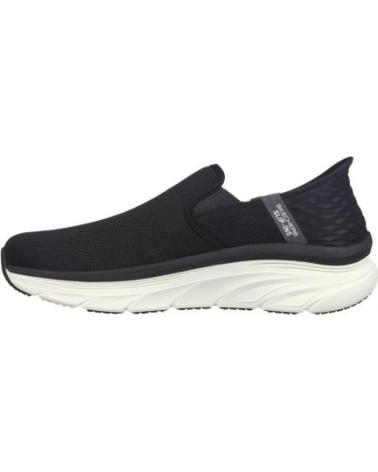 Scarpe sport per Uomo SKECHERS D LUX WALKER 232455 BLK NEGRO