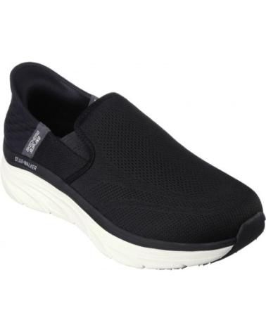 Scarpe sport per Uomo SKECHERS D LUX WALKER 232455 BLK NEGRO