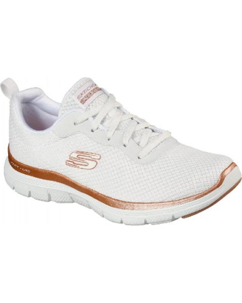 SKECHERS FLEX APPEAL 4.0 149303 WTRG BIANCHE WTRG BCO