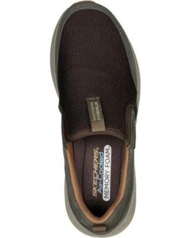 SKECHERS ZAPATILLAS EN PARA HOMBRE MARRON